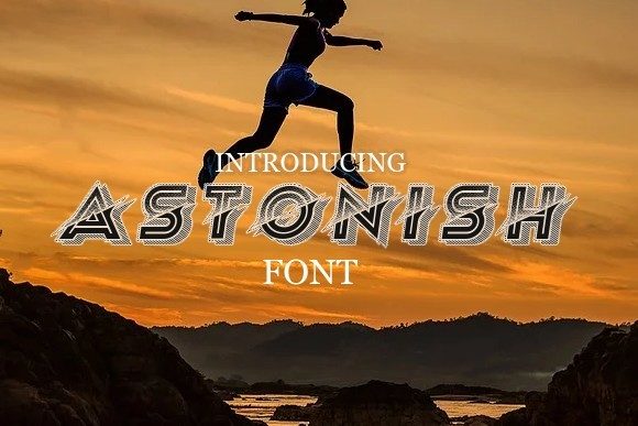 Astonish Font for Modern Web Design