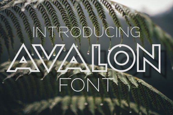 Avalon Font for Campaign Creativity