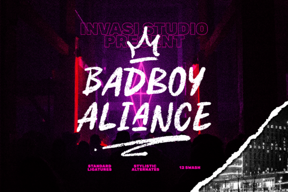 Badboy Aliance: A Street-Style Font for Bold Web Designs
