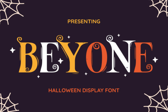 Beyone Font for Halloween-Themed Design