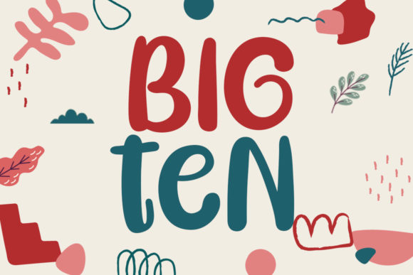 Big Ten Font for Professional Branding and Design
