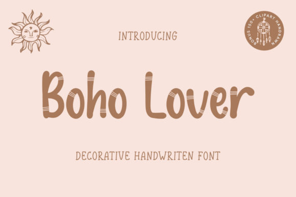 Boho Lover Font for Web Design Projects