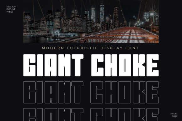 Boost Your Campaign with Giant Choke Font
