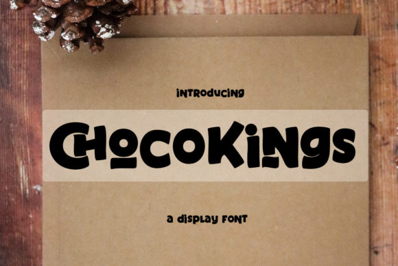 Chocokings: A Playful Font for Polished Branding