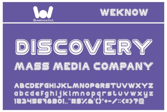 Discovery: A Bold Display Font for Editorial Design