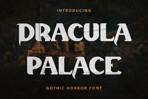 Dracula Palace Font for Business Branding