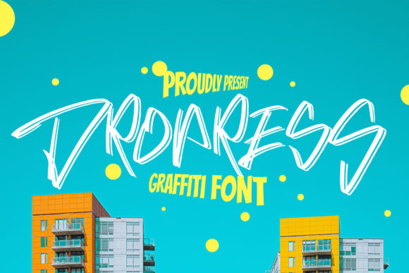 Dropress: A Display Font for Bold Branding