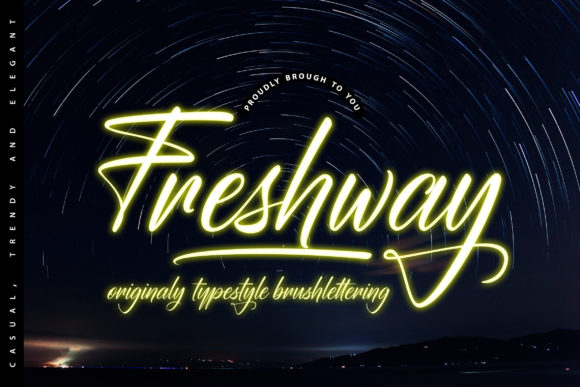 Freshway Font for Professional Branding