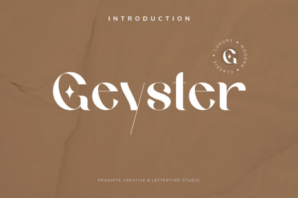 Geyster: The Font That Transforms Campaigns with Style