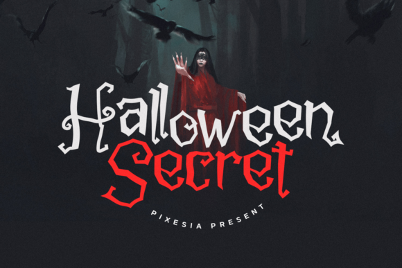 Halloween Secret: A Display Font for Spooky Campaigns