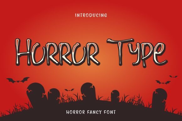 Horror Type Font for Web Design Projects