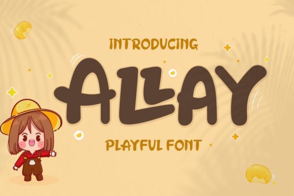 Introducing Allay – A Playful Display Font for Digital Creativity