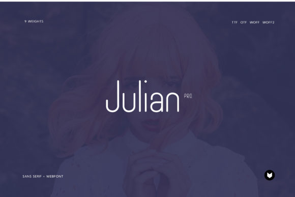 Julian Pro: A Clean Display Font for Professional Branding
