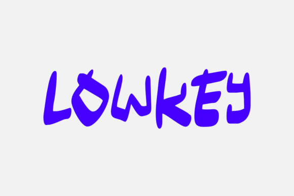 Lowkey: A Cool and Quirky Display Font for Editorial Projects