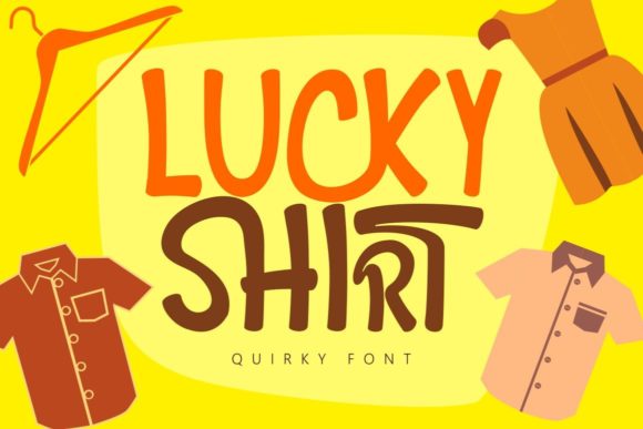 Lucky Shirt: A Cool Display Font for Modern Editorial Design