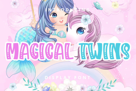 Magical Twins Font for Handmade and Commercial Projects