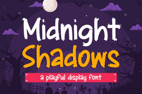Midnight Shadows: A Cool Display Font for Branding Projects
