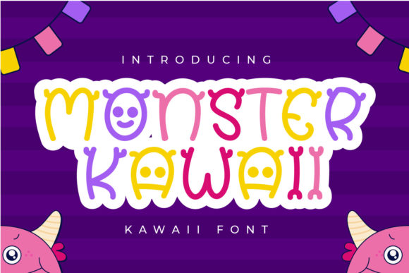 Monster Kawaii: A Playful Font for Polished Branding