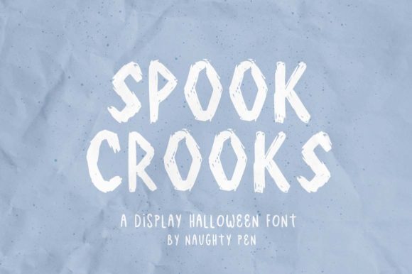 Spook Crooks Font for Editorial Design