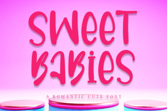 Sweet Babies: A Timeless Display Font for Branding