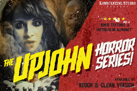 Upjohn: A Bold Display Font for Digital Branding